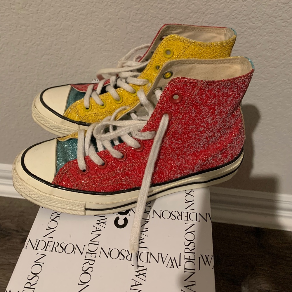 J W Anderson Glitter Chuck Taylor